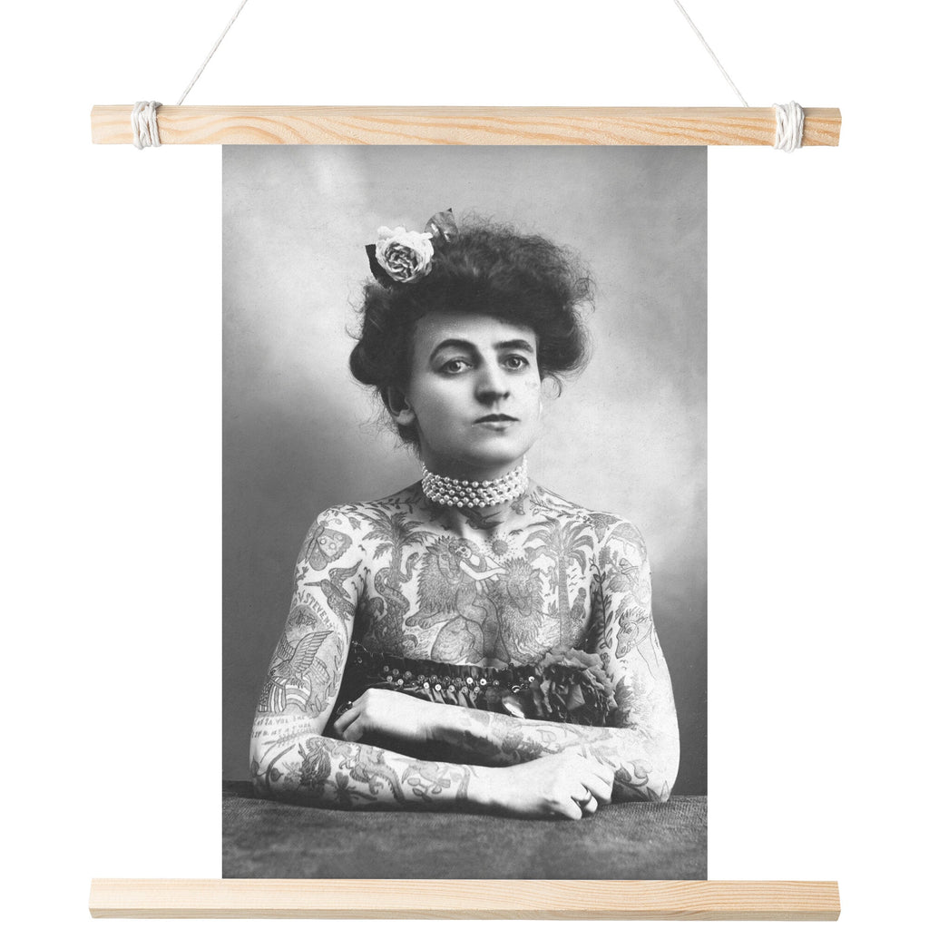 "Portrait of Maud Wagner" Matte Poster