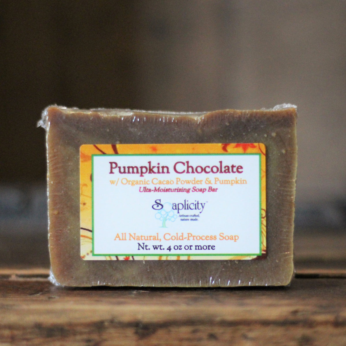Pumpkin Chocolate  Soap Bar