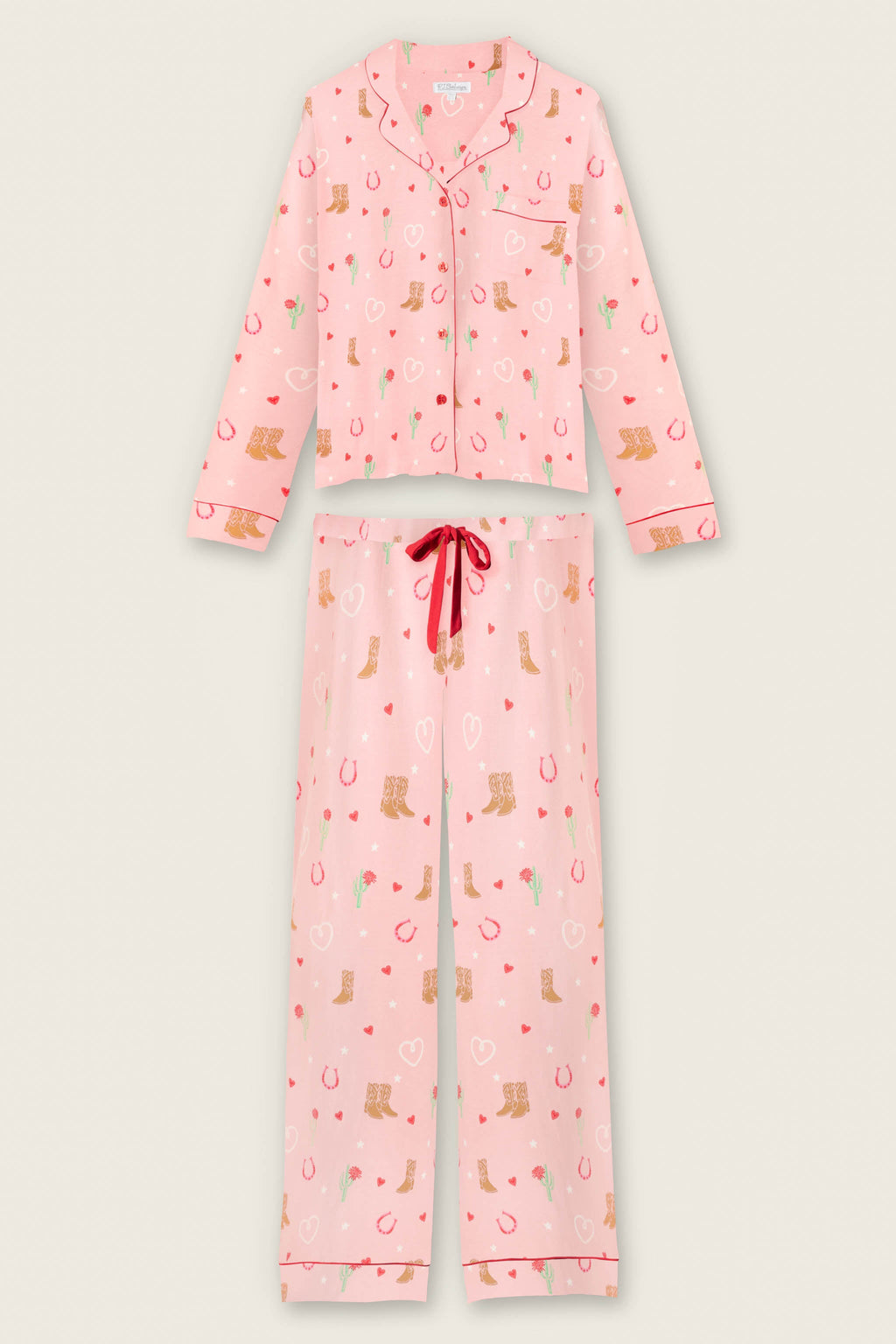 Whimsy Boot Scootin’ PJ Set