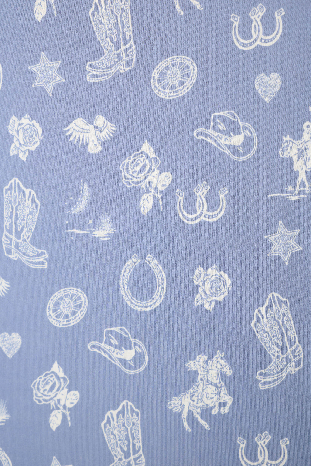 Whimsy Lone Star Love Cropped PJ Set