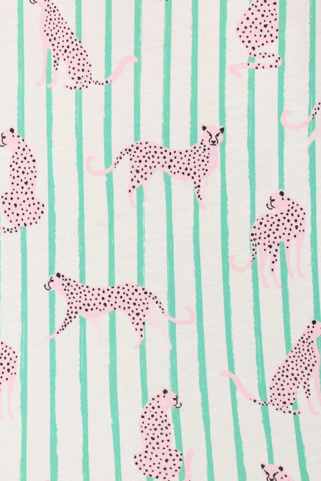 Whimsy Cool Cat Cropped PJ Set