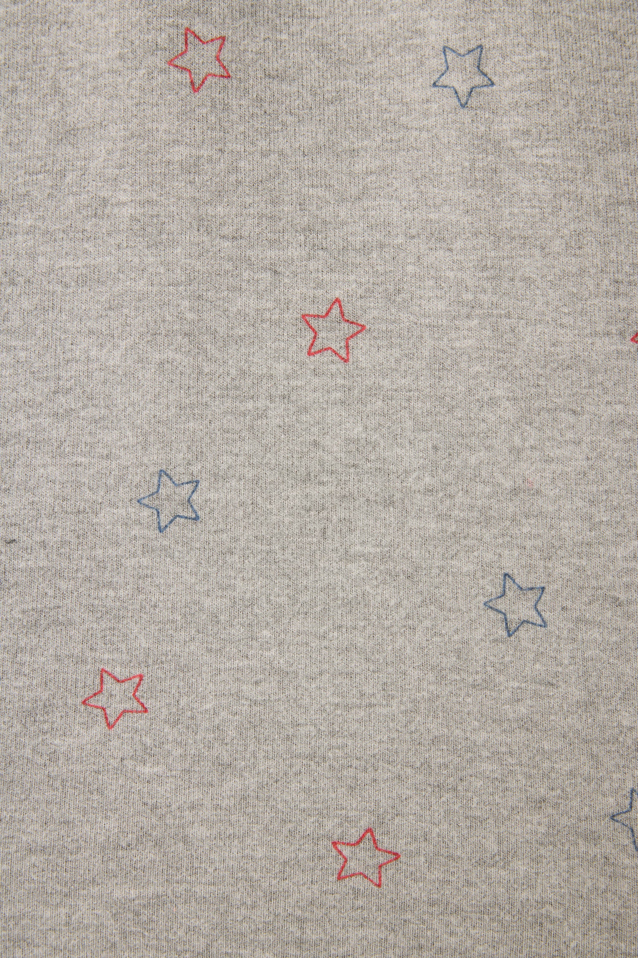 Red, White, & Woof Star Print Shorts