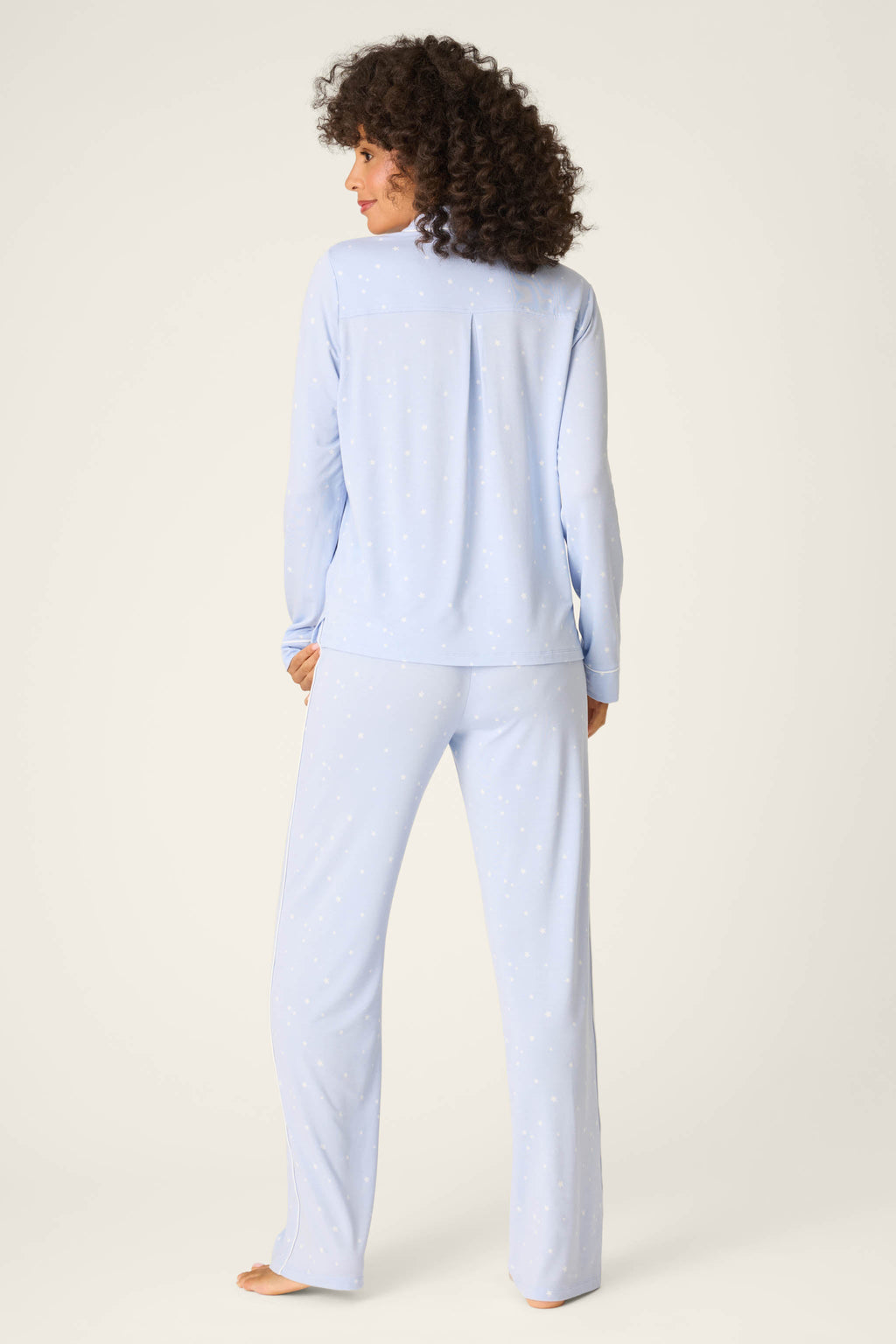 Modal Basics Star Print 3-Piece PJ Set