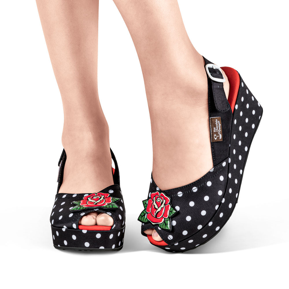 Chocolaticas® Rockabilly Women's Sandal