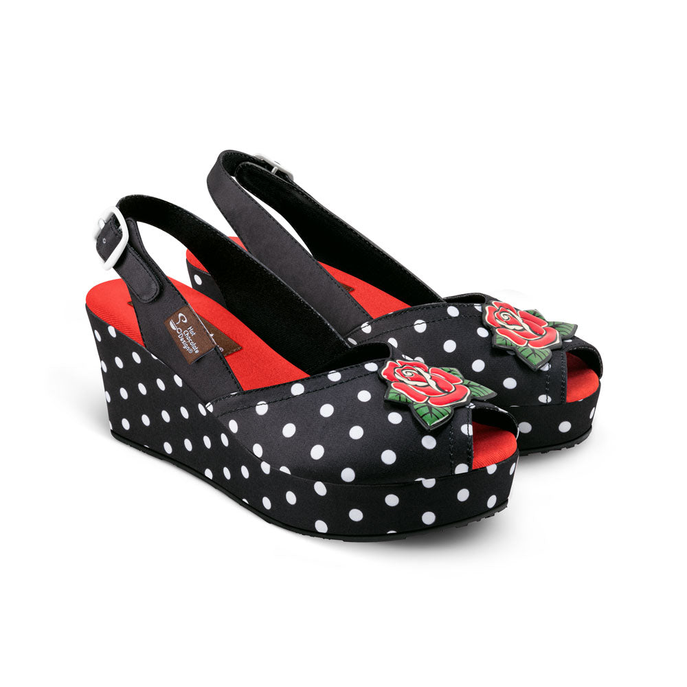 Chocolaticas® Rockabilly Women's Sandal