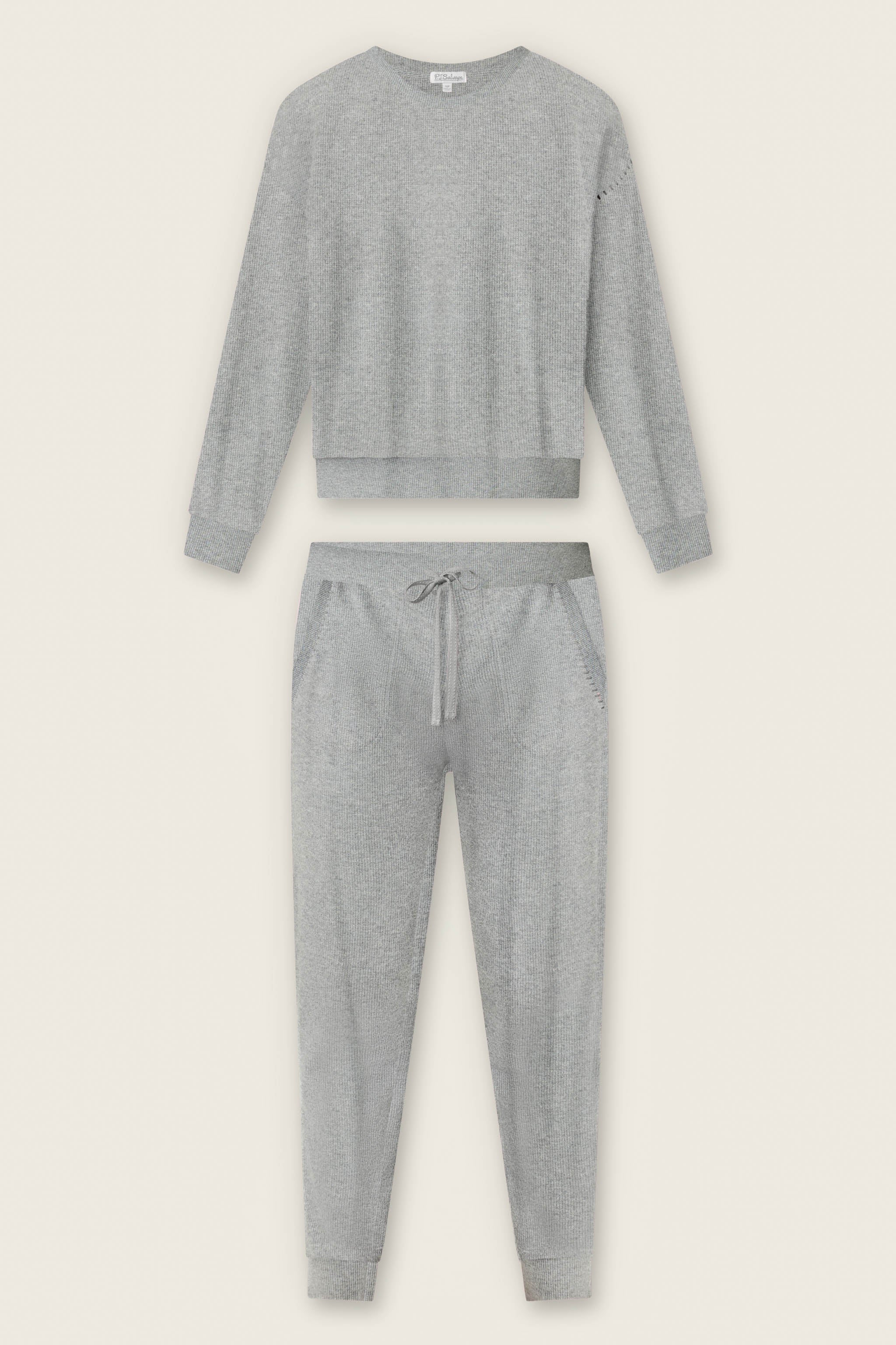 Cross Stitch Casuals Charcoal Lounge Set
