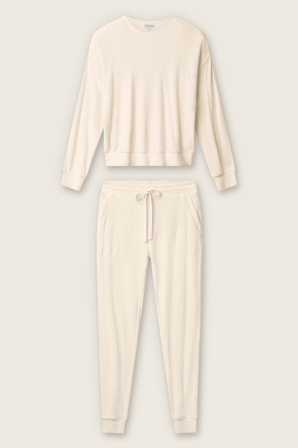 Cross Stitch Casuals Light Beige Lounge Set
