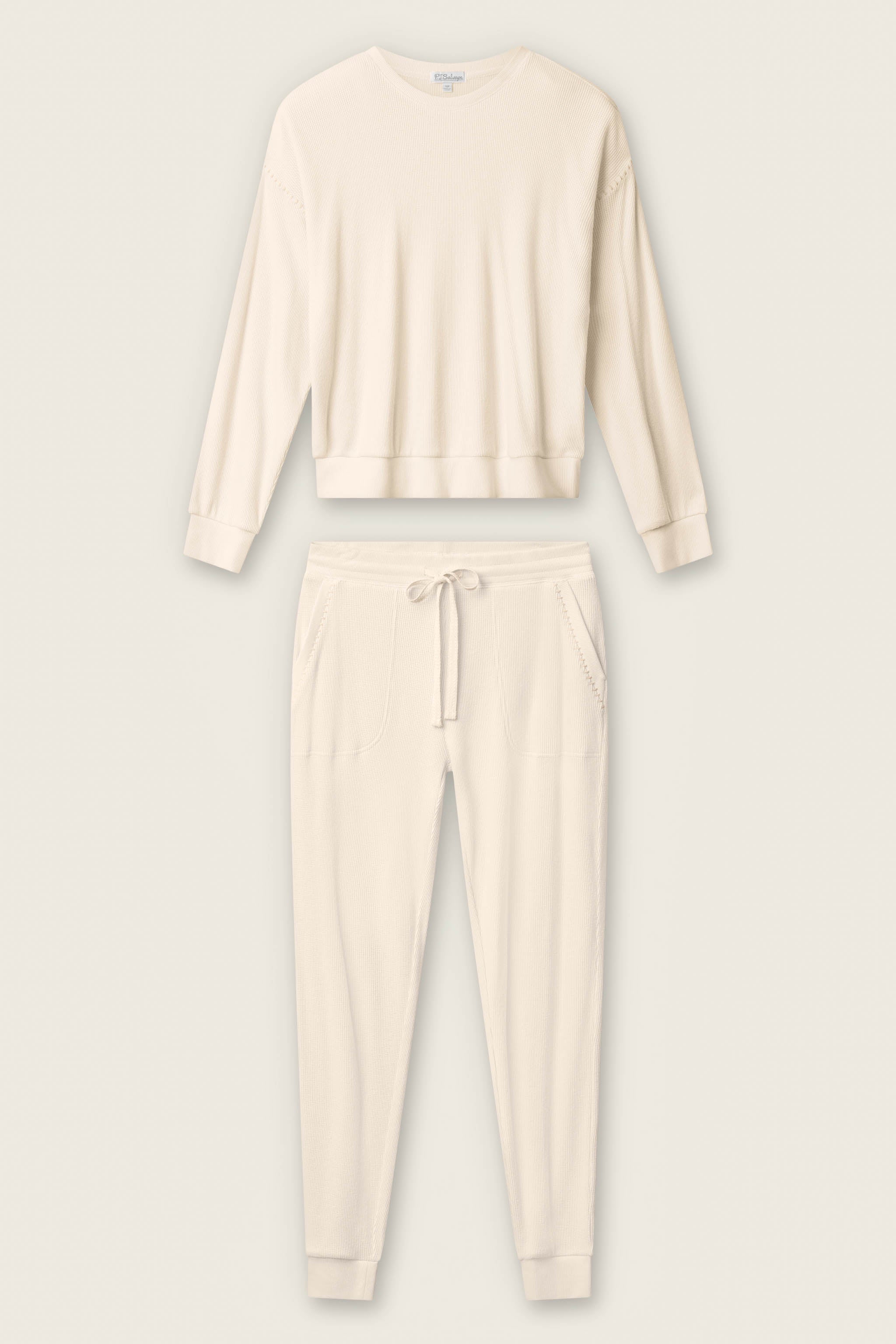 Cross Stitch Casuals Light Beige Lounge Set