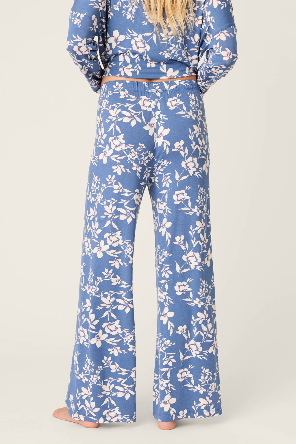 Flora Dreams Twilight Garden Open Leg PJ Pants