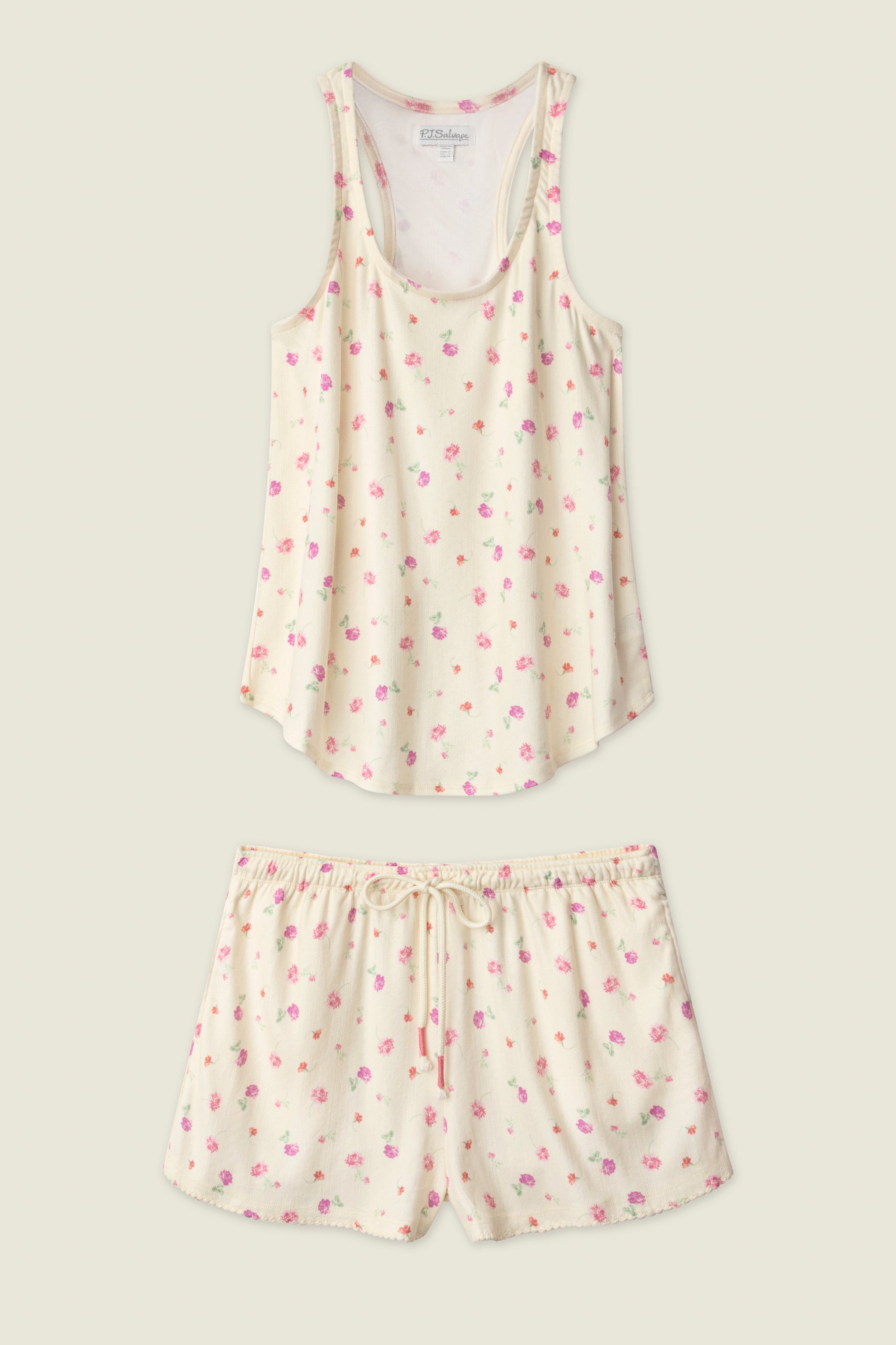 For the Mamas Butter Blooms Short PJ Set