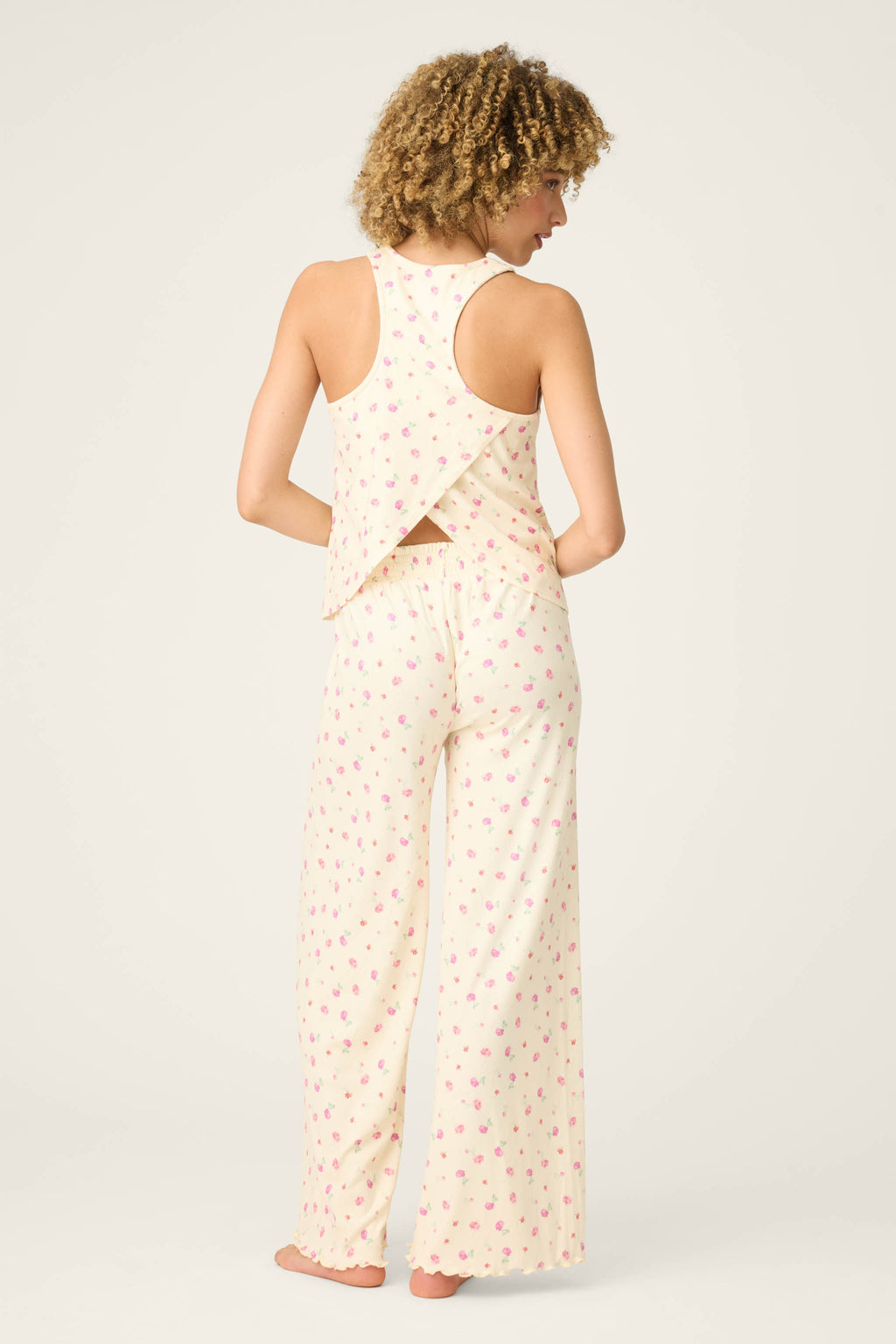 For the Mamas Butter Blooms Long PJ Set