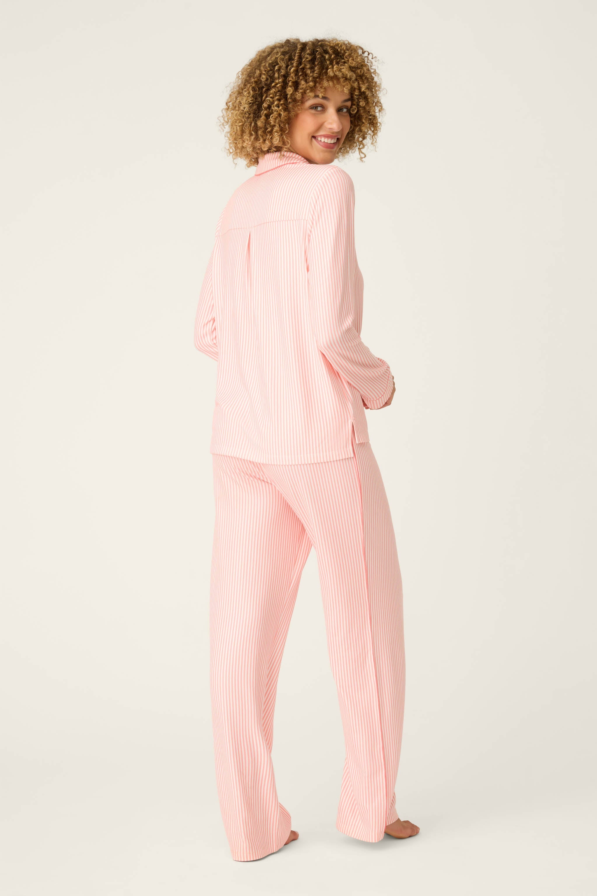 Paloma Mama Sweet Stripes Long 3-Piece PJ Set