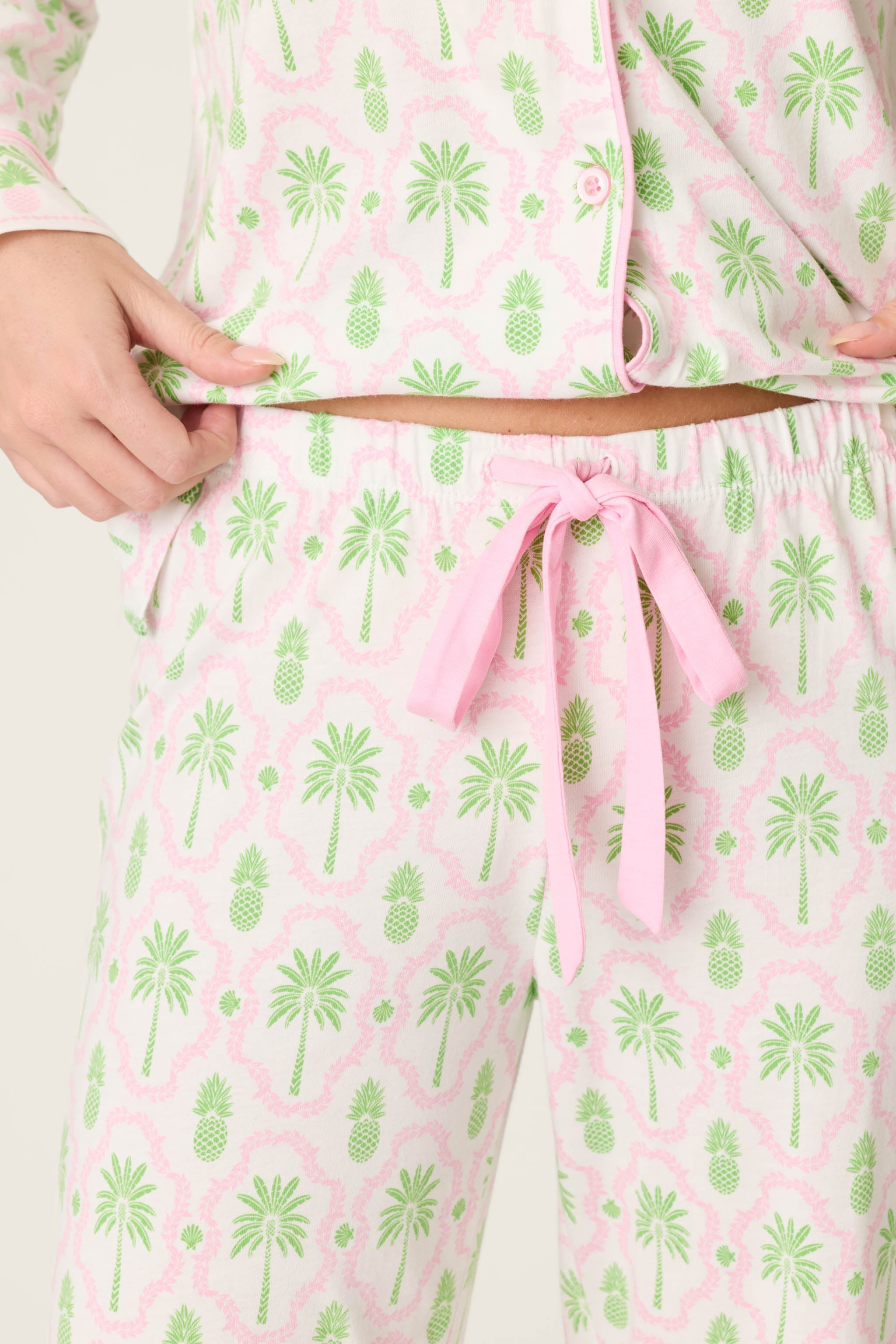Playful Prints Island Time Open Leg PJ Pants
