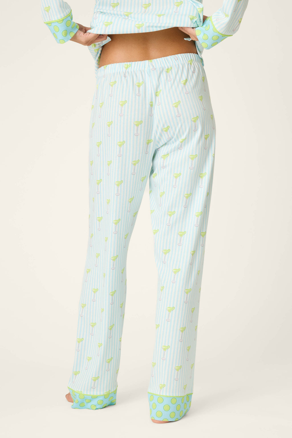 Playful Prints Salty Cadillac Open Leg PJ Pants