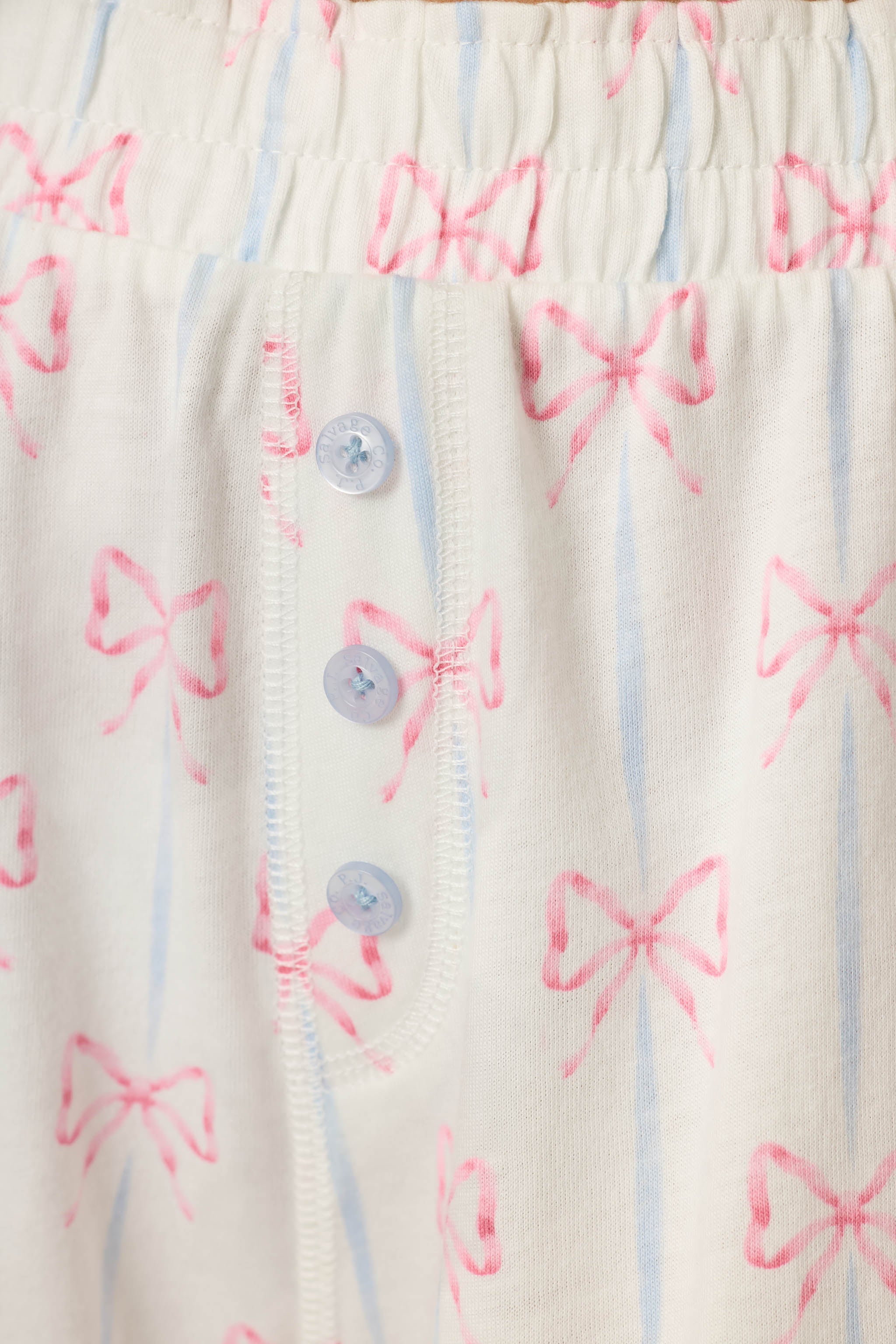 Playful Prints All Wrapped Up Short PJ Set
