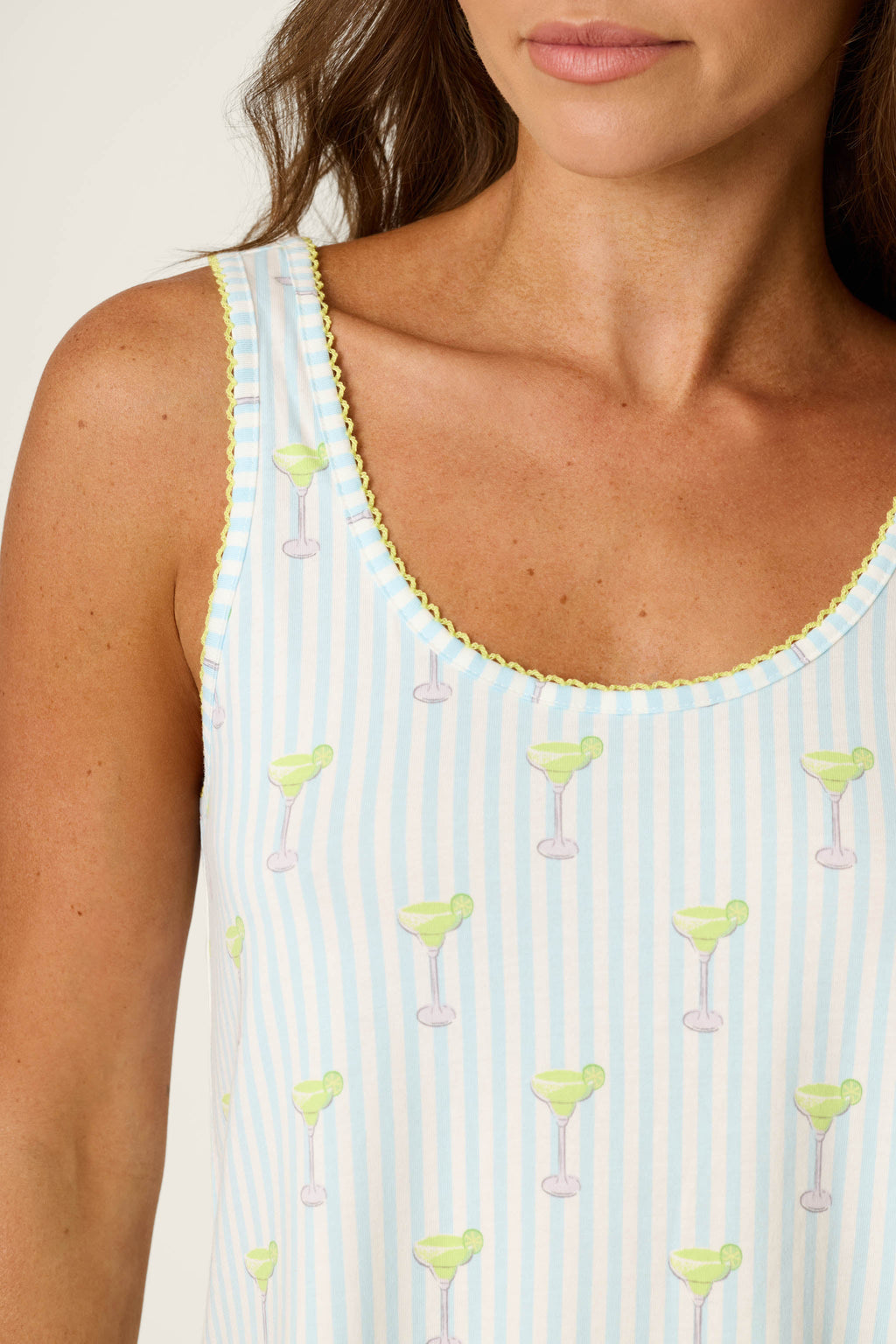 Playful Prints Salty Cadillac Tank Top