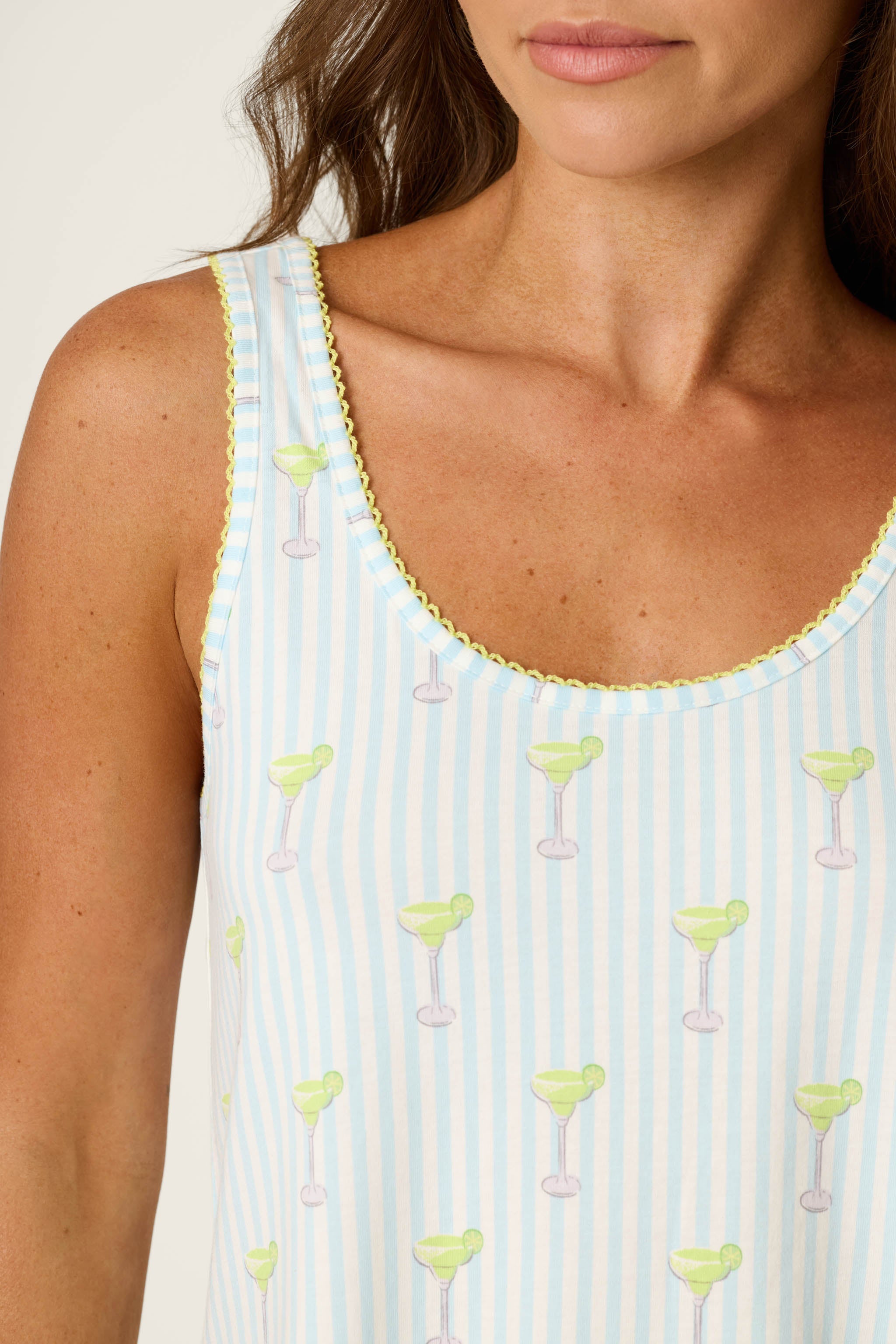Playful Prints Salty Cadillac Tank Top