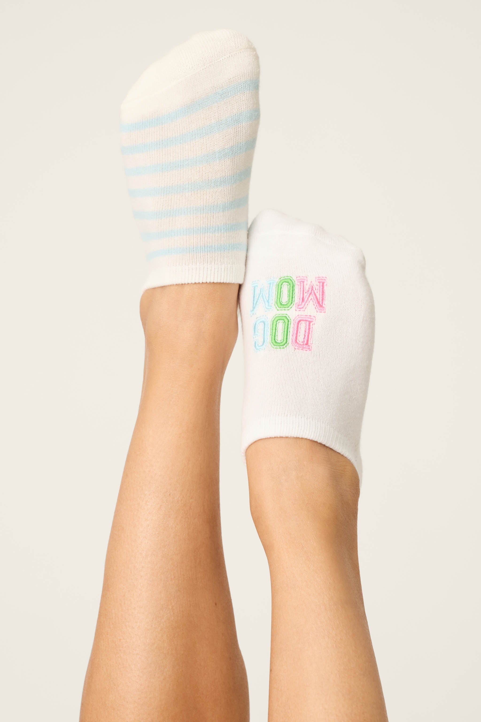 Pupcation Palms Dog Mom 2-Pack Cushion Liner Socks