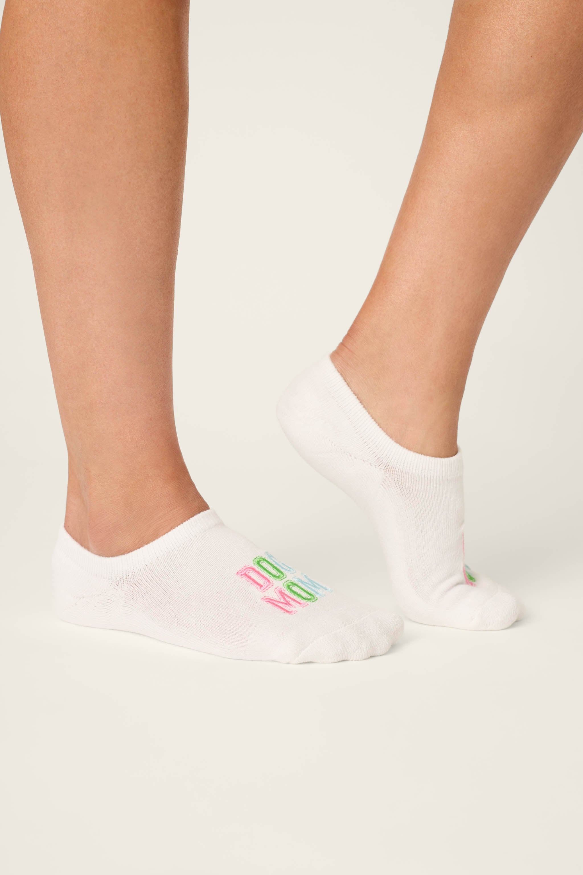 Pupcation Palms Dog Mom 2-Pack Cushion Liner Socks