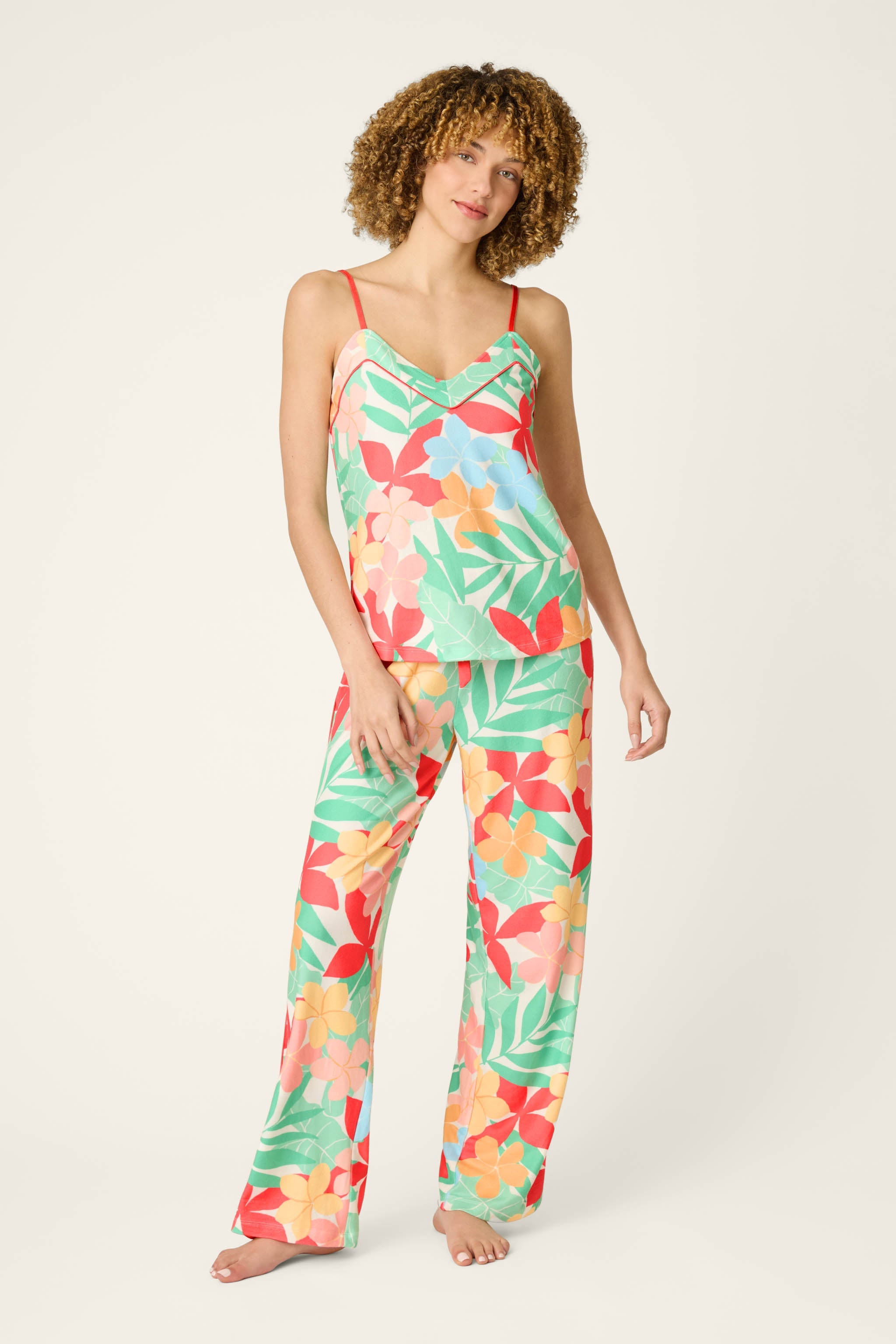 The Coastal Club Sunset Blooms Cami