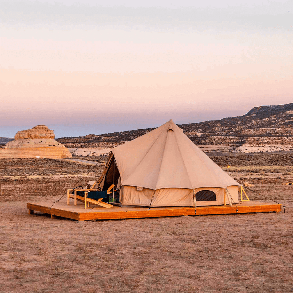 Used - 20' Regatta Bell Tent - Sandstone