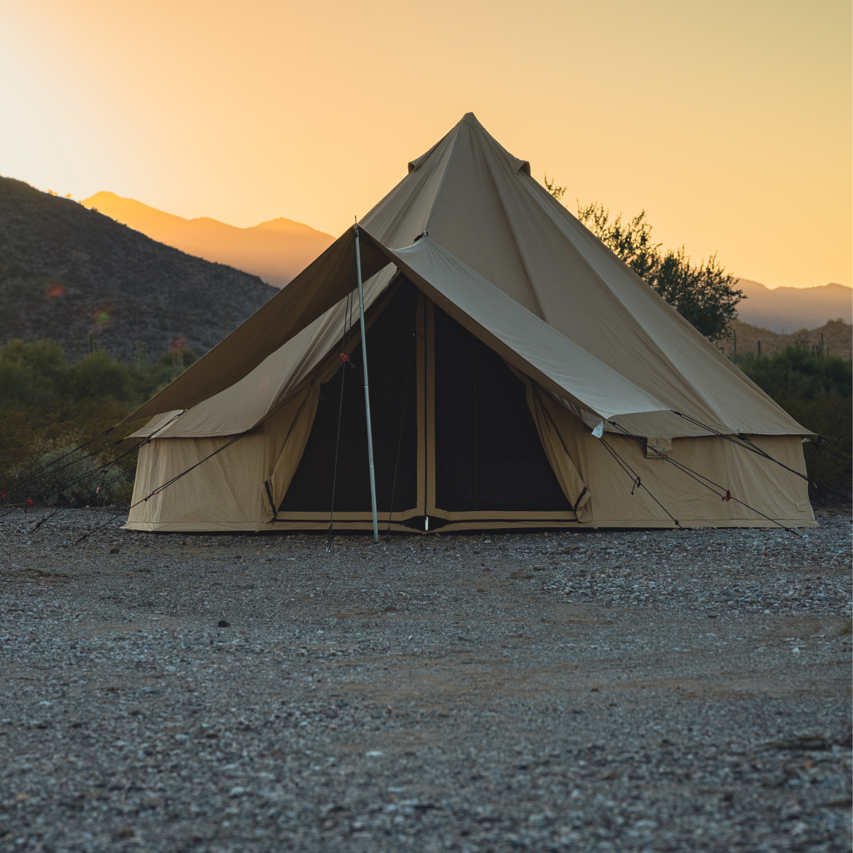 Awning for Bell tents