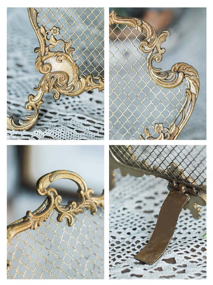 Rococo Jewelry Display in Gold