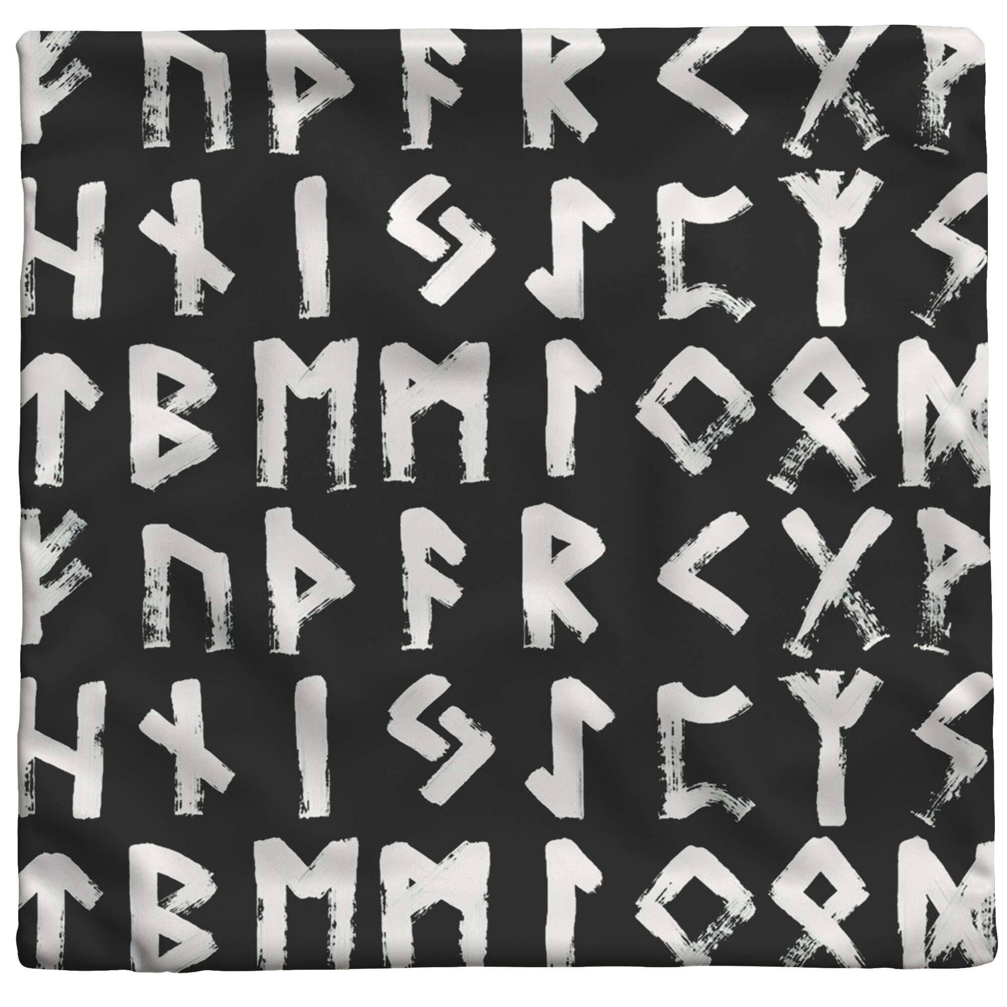 "Elder Futhark Runes" Throw Pillow