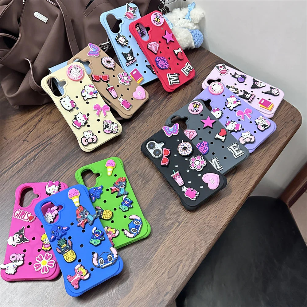 Crocs Funny Cartoon Girl Lovely Phone Case
