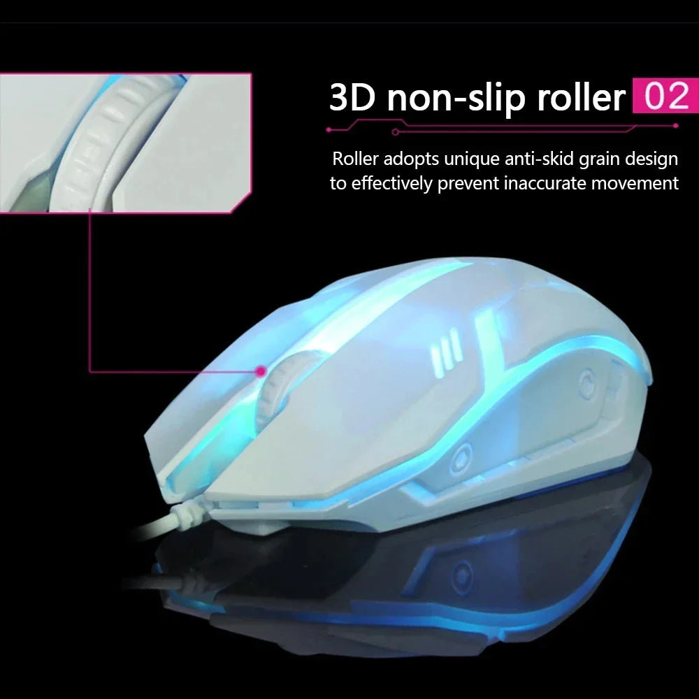 RGB Backlit Wired Gaming Mouse (Buy 1 Get 2 Free)