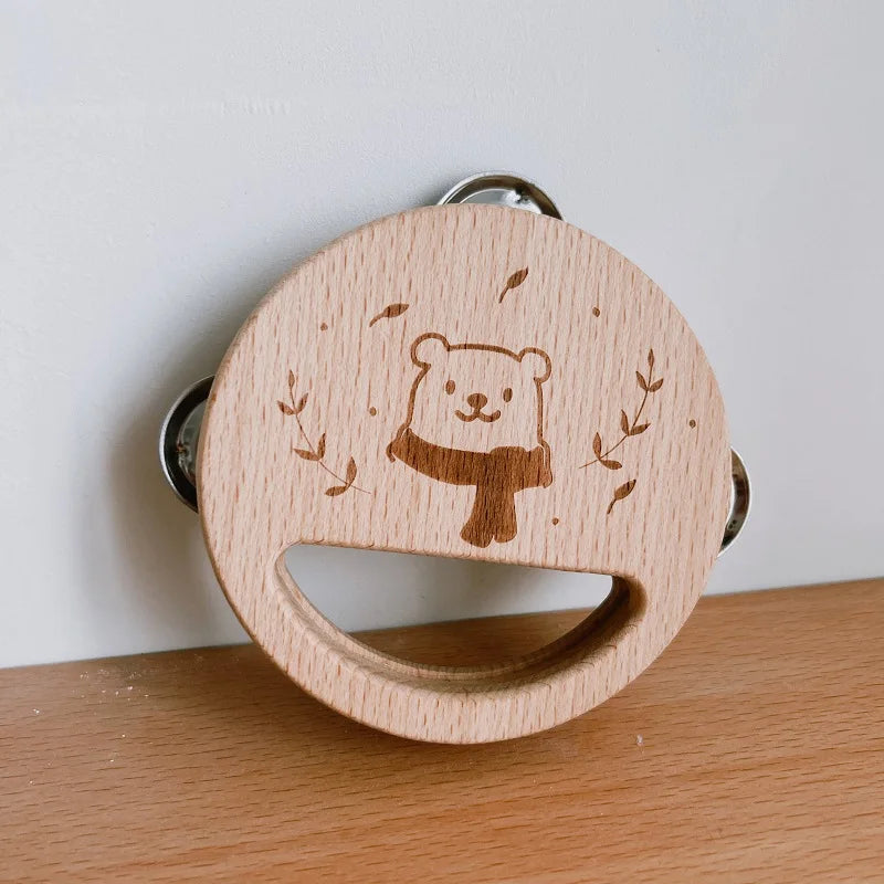 Wooden Musical Instruments Set for Kids
