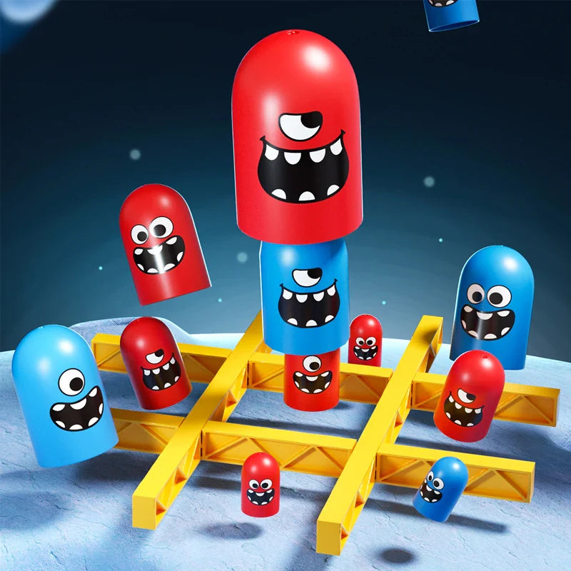 Gobble Tic Tac Toe Board Game – Fun Family Strategy Game for Kids