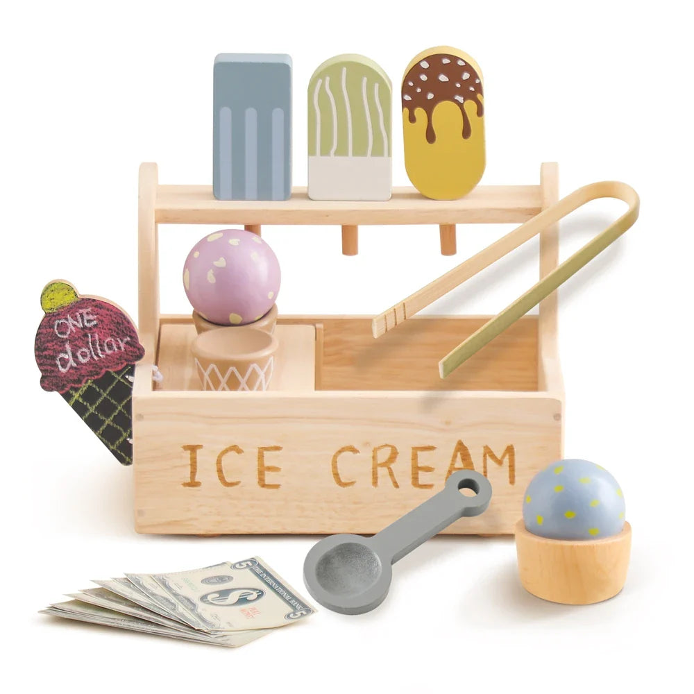 Wooden Coffee Machine Toy – Montessori Kitchen Playset for Kids