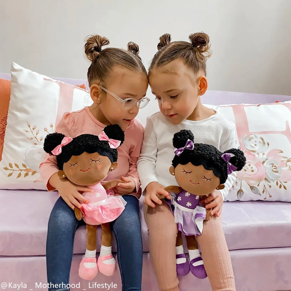 African American Plush Doll Dora