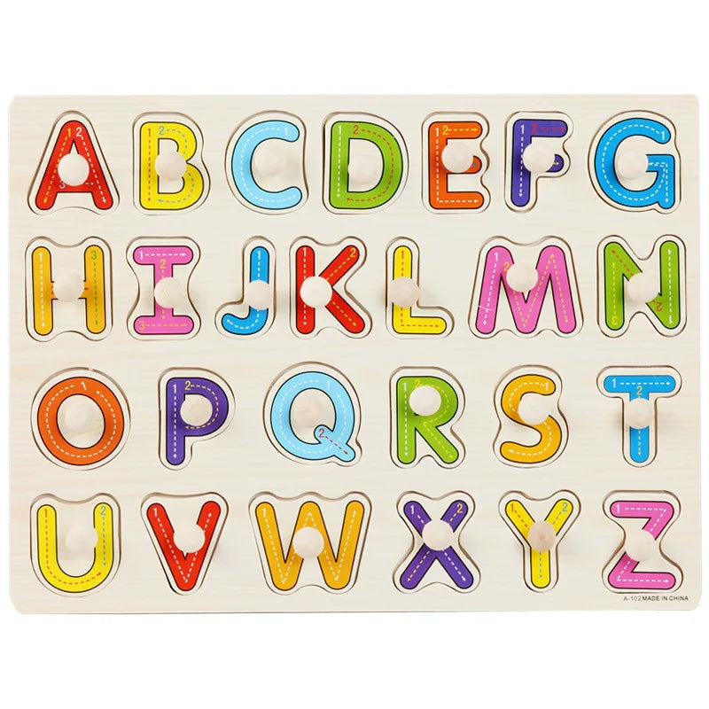 Wooden Puzzle – Educational Toy for Kids