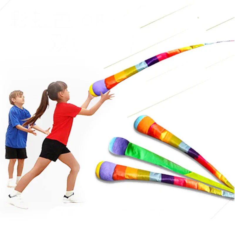 Rainbow Tail Ball – Fun Outdoor Sensory Play Toy for Kids