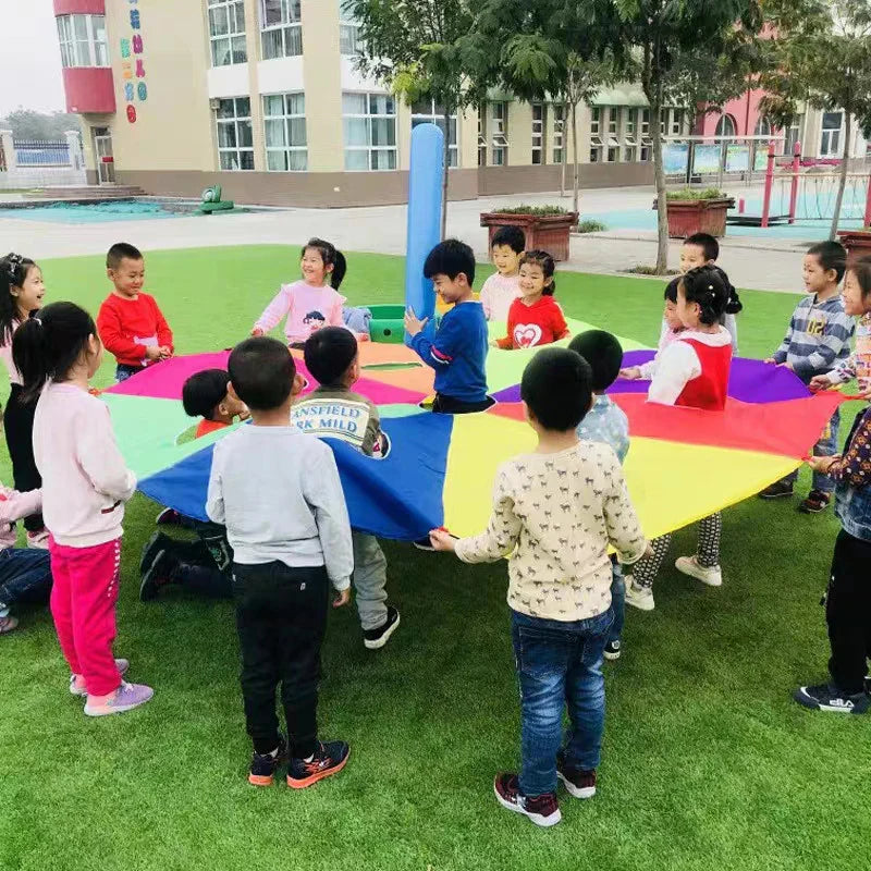 Rainbow Parachute Game