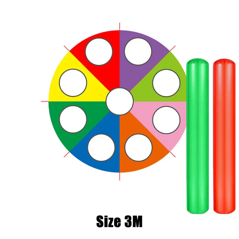 Rainbow Parachute Game