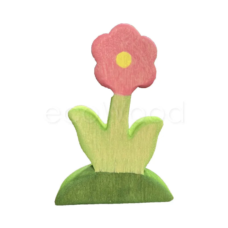 Kids Wooden Scene Building Toy Set – Montessori Pretend Play Educational Toys