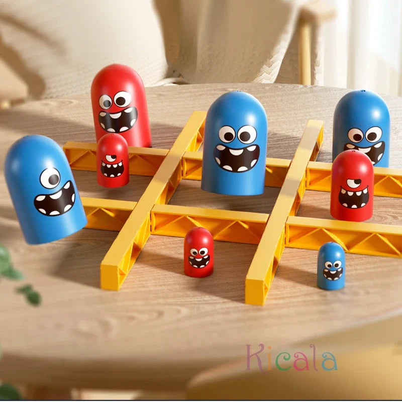 Gobble Tic Tac Toe Board Game – Fun Family Strategy Game for Kids