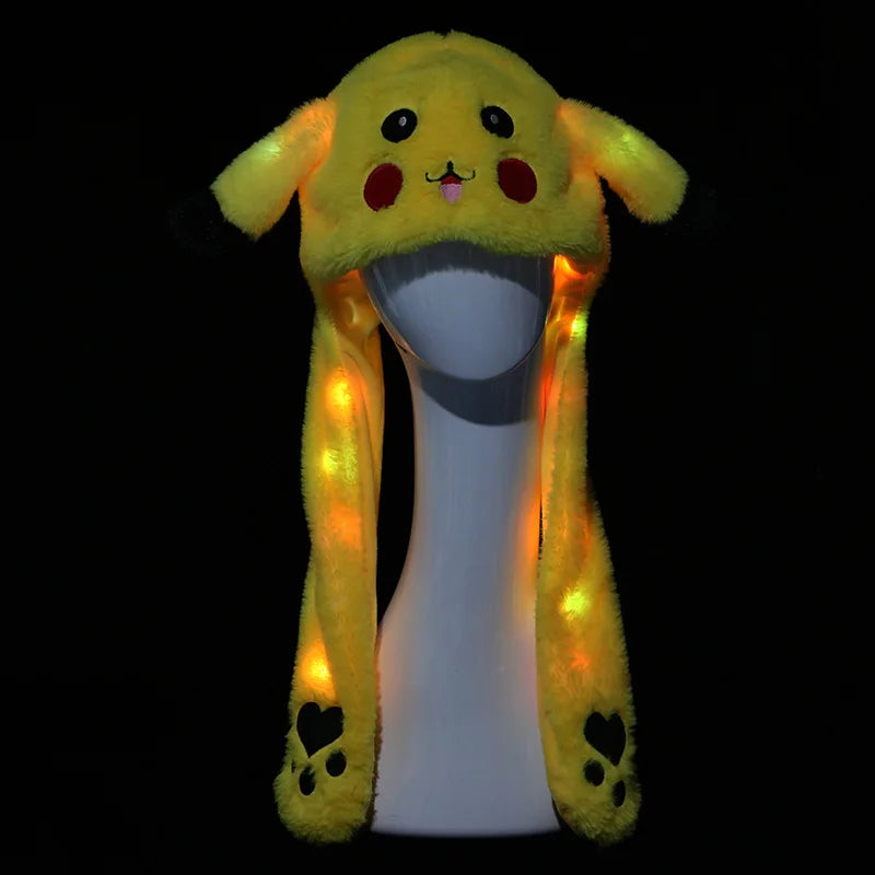 Pikachu Pokemon Beanie Hat with Moving Ears