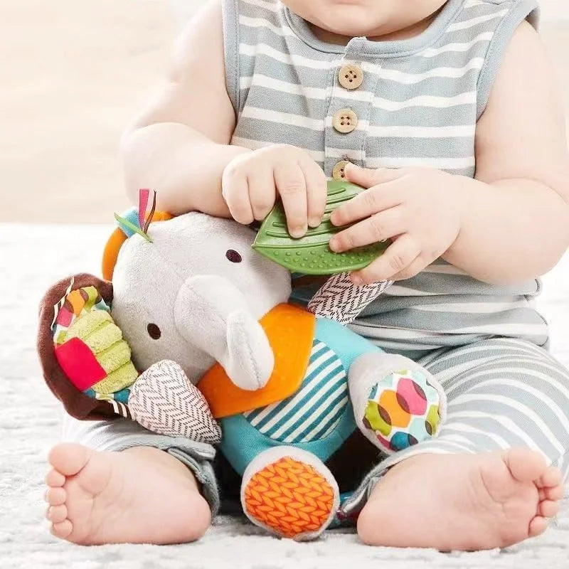 Stroller Pendant Toys Soft Plush Animal Dolls