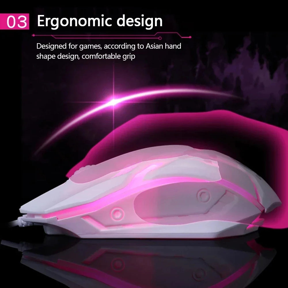 RGB Backlit Wired Gaming Mouse (Buy 1 Get 2 Free)