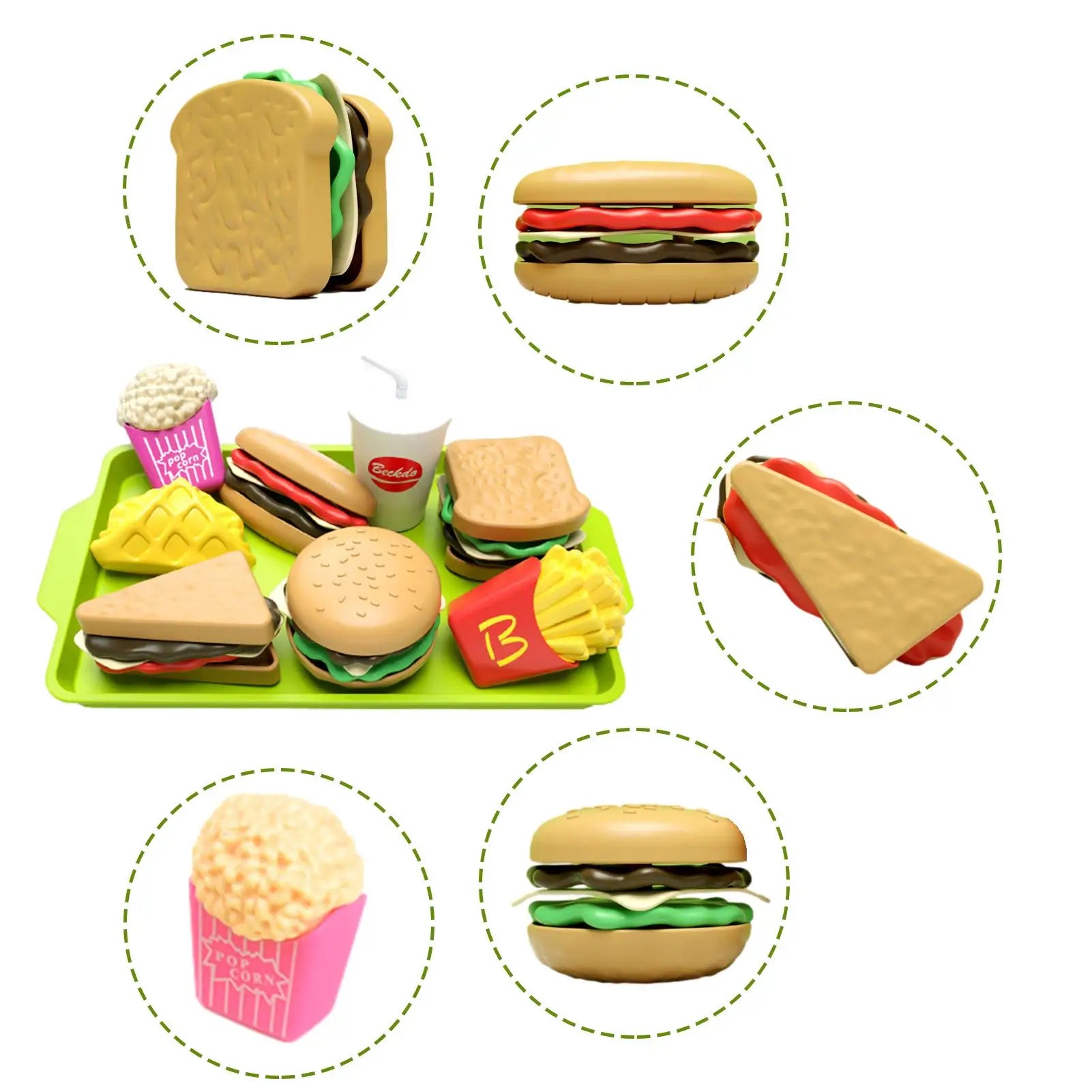 Pretend Play Kitchen Set