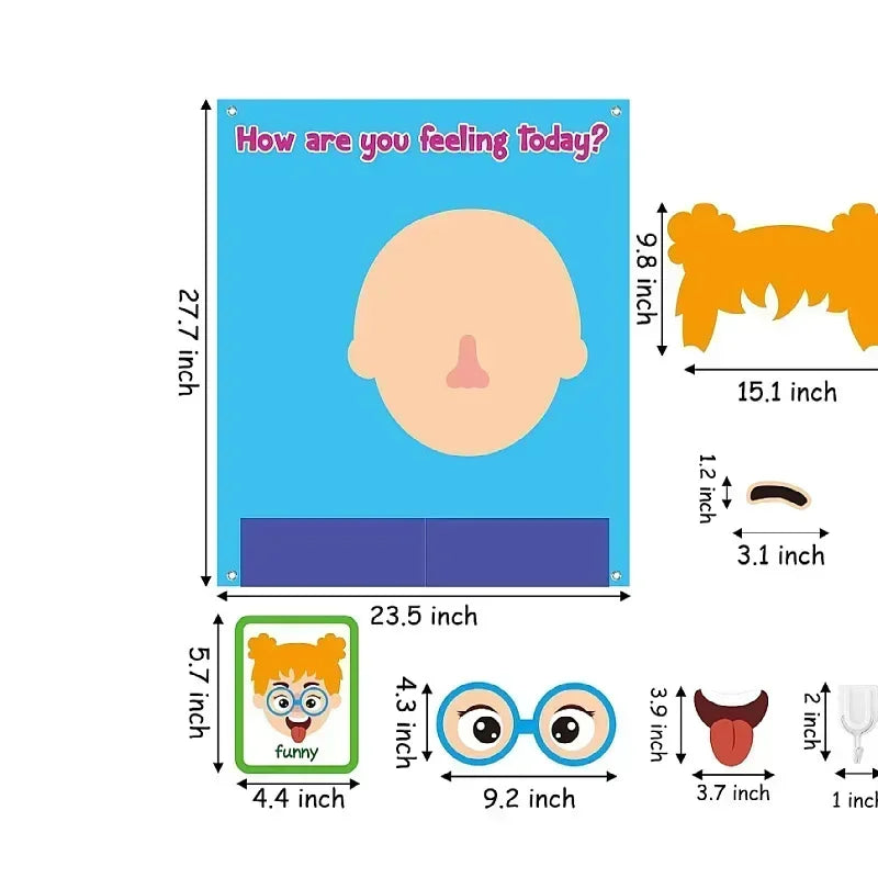 Emotional Expression Game – Educational Toy for Kids
