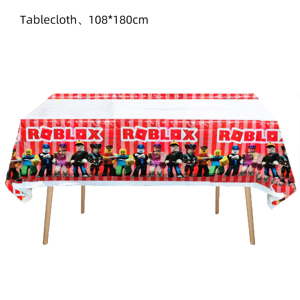 Roblox Birthday Party Decor Set