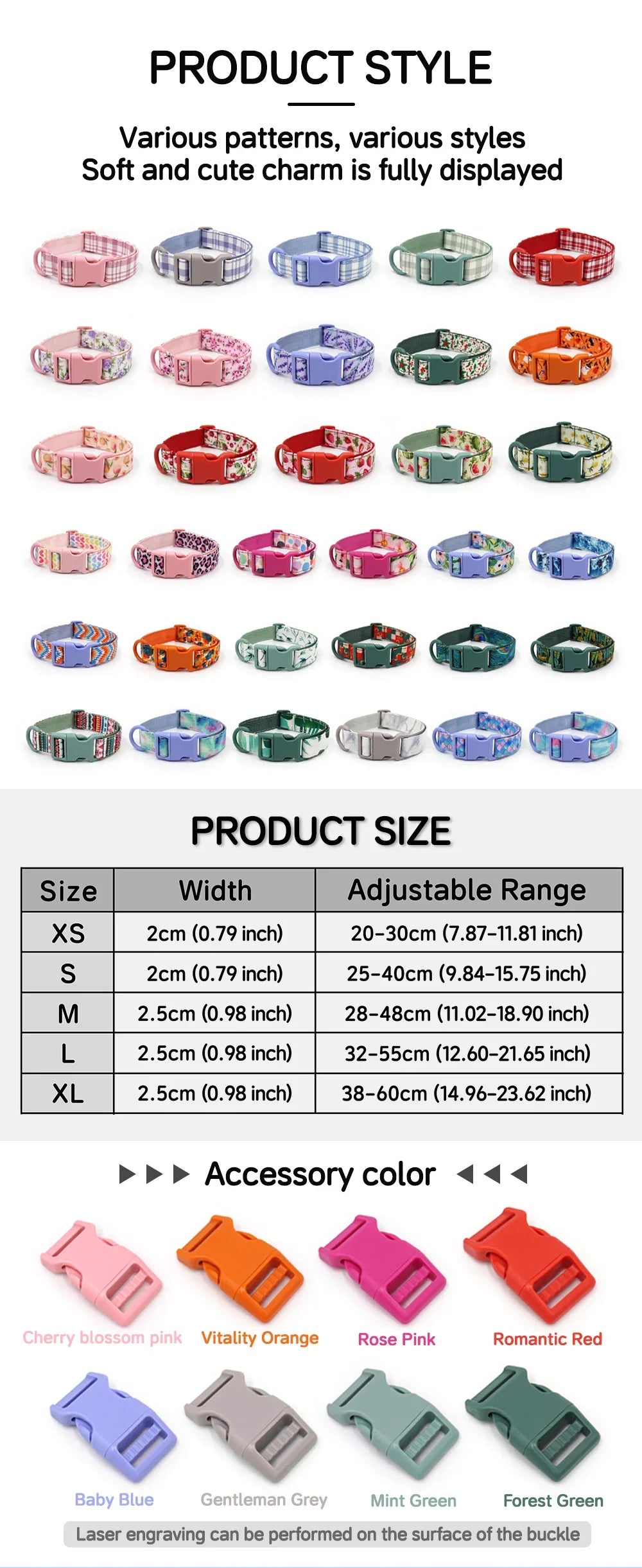 Luxury Bow Dog Collar Set | Cotton & Polyester | XS–XL | With Leash & Poop Bag