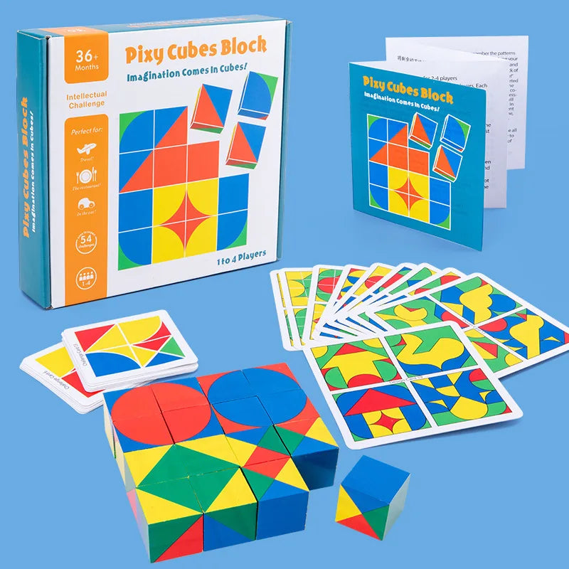 Wooden Blocks Puzzle Toy for Kids