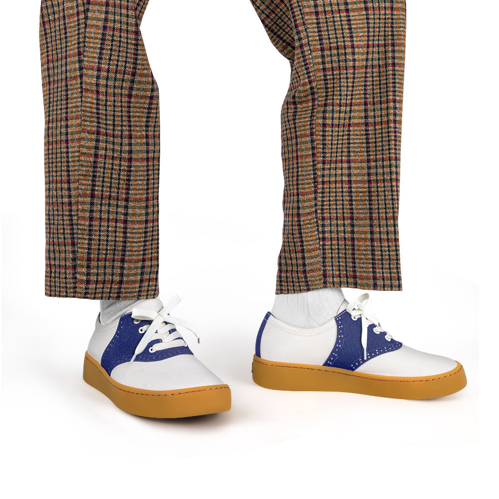 Saddle Blue Casual Sneaker