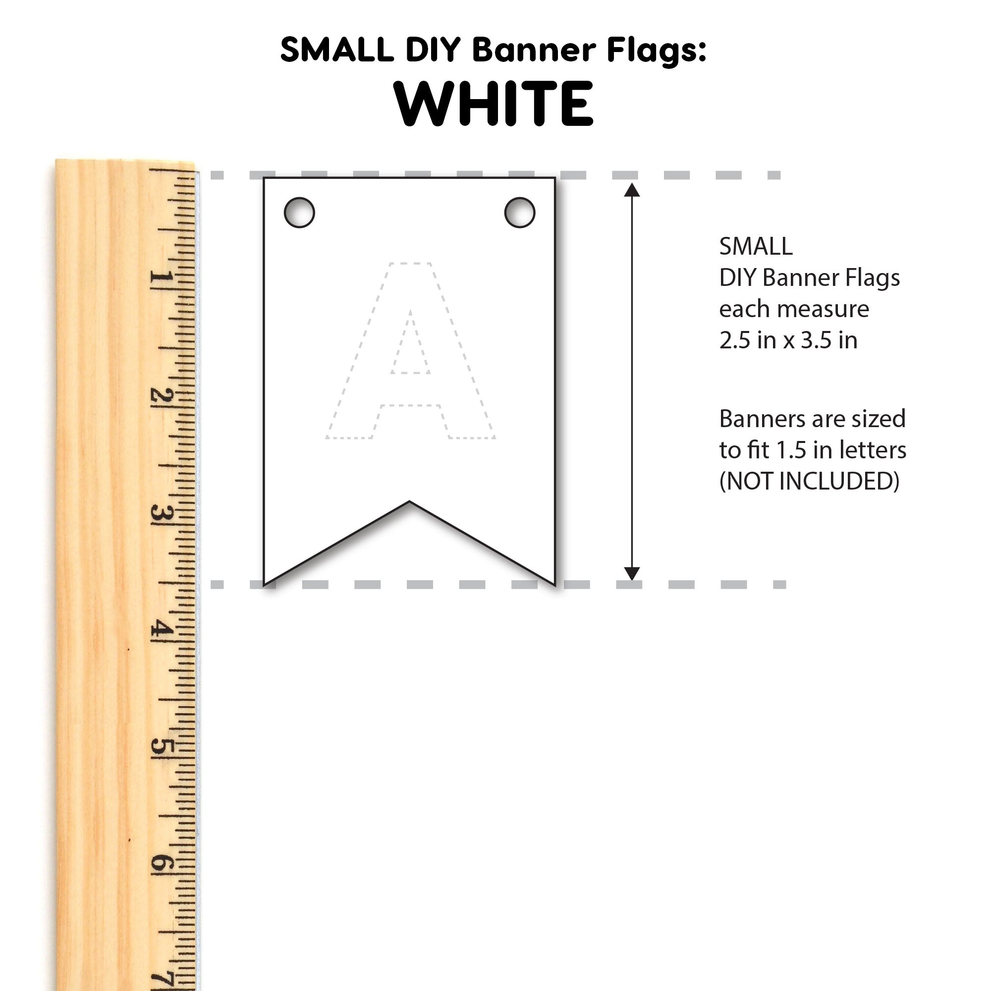 Small DIY Banner Flags